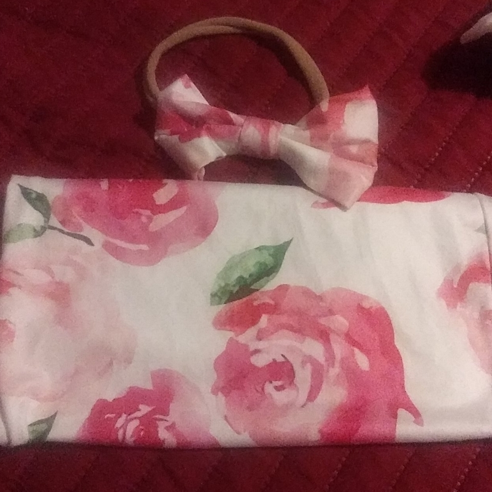 Snuggies swaddle with matching headband